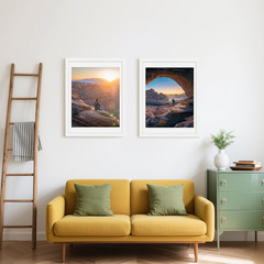 18X24 Poster Frame Set of 12, Display 16 X 20 with Mat or 18 X 24 without Mat, P