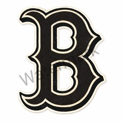 Boston Vintage Baseball Black Stealth Vinyl Car Truck Laptop Sticker/Decal