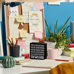Inspirational Office Wooden Sign «Watch Your Thoughts Home Decor 5*5in Gifts