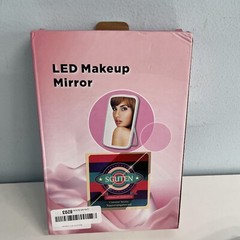 Makeup Mirror Touch Screen Vanity Mirror LED Brightness Adjustable Portable USB