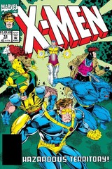 X-Men 90’s Comic Book #13 Hazard Wolverine Rogue Cyclops Poster print 16″x24″