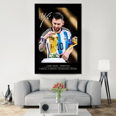 LIONEL MESSI 10 Inspirational Wall Art Signature Poster Ready to Hang Gift
