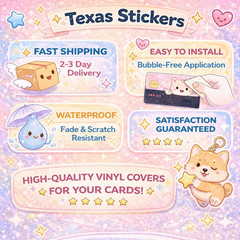 Food Stamp Credit Debit Card Skin Cover Sticker Chip Funny Decal – 2 Pack