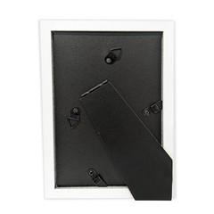 4×6 Picture Frame – White Tabletop & Wall Photo Frame