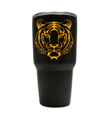 Tiger Decal for Yeti, Tiger sticker for Water Bottle, Tumbler, Thermos