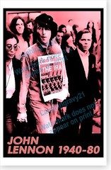 Irish Republican Ireland Troubles John Lennon Yoko Ono Memorial Poster