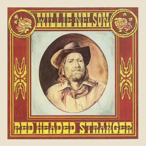 Willie Nelson ‘Red Headed Stranger’ Music Album Cover Poster Print 12 x 12