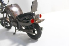 Harley Davidson Inspired Motorbike Miniature Handicraft Art Decor NEW