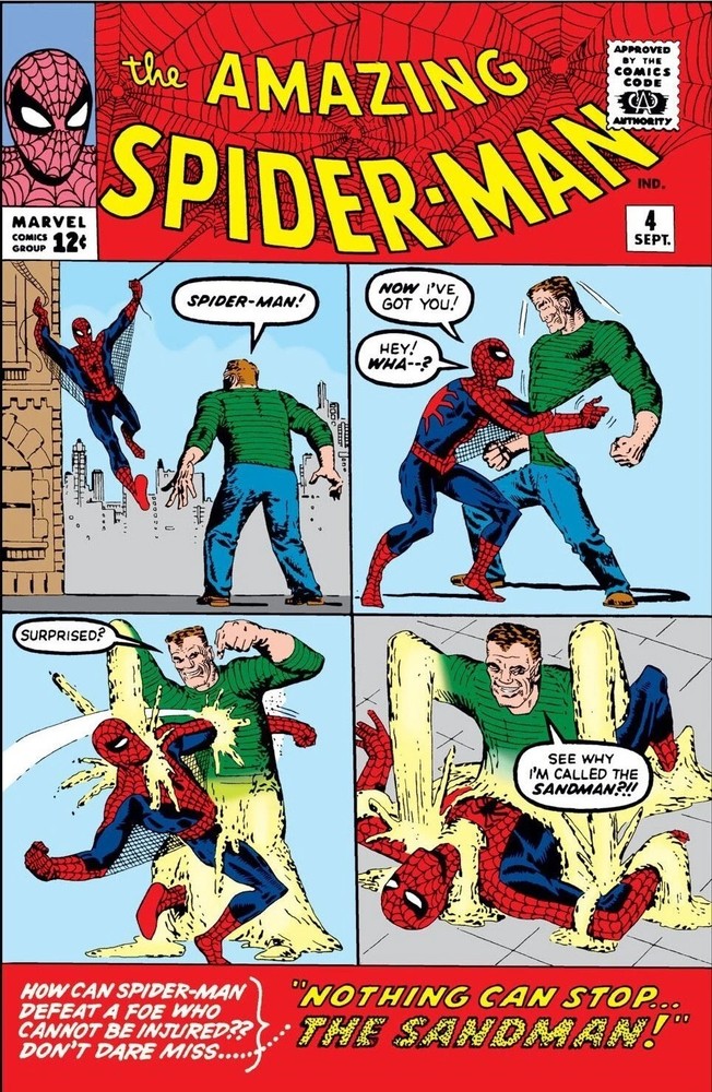 AMAZING SPIDER-MAN #4 COMIC book COVER Poster print 11″x17″ inches