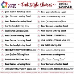 Custom Vinyl Lettering Signage Decal Sticker Business Car Boat RV Truck Window