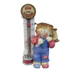 Sew Strong Raggedy Doll with Thread and Needle 3.75″ x 2.5″ NEW
