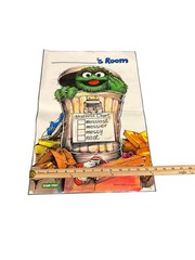 Vintage Sesame Street Muppet Bedroom Poster – «Members Only» – CTW 1981