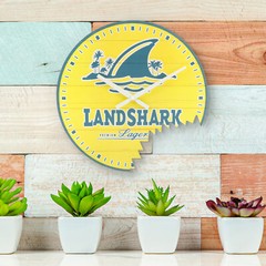 404-3435 La Crosse Clock Co. 14″ MDF Landshark Indoor Analog Wall Clock