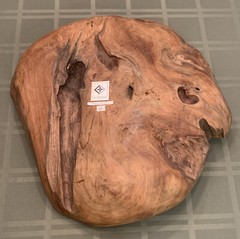 19″ Custom Made Natural Wood With Aluminum Centerpiece Bowl by Dimond Home MINT!