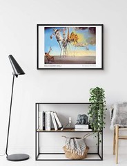 Wall26 – The Temptation of St. Anthony by Salvador Dali Framed Canvas Wall Art