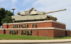 Fort Knox Main Entrance Tank GLOSSY POSTER PICTURE PHOTO PRINT BANNER 14324