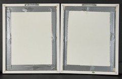 Set of 2 VTG Walt Disney Pinocchio Jiminy Cricket Bathroom Art Prints 8×10 Frame