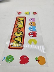Pac Man UV DTF Transfer Sticker Wrap Tumbler UVDTF BUY 10+ GET COMBINED SHIP