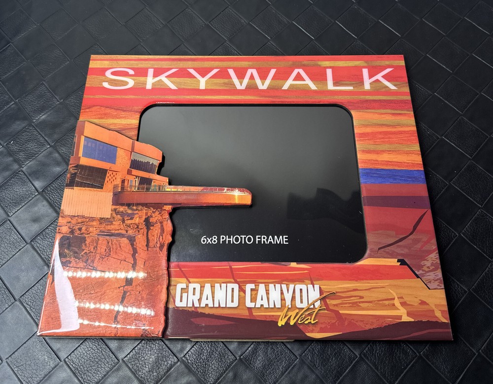 Grand Canyon West 3D Picture Frame Landscape Skywalk 6×8 Photo Frame
