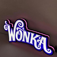 Wonka Pinball Topper 3D Printed LED Light Box Arcade Game Lightbox