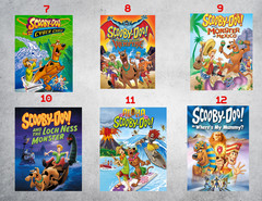 Scooby Doo Movies Wall Collage Poster Prints