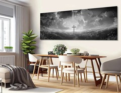 Bible Canvas Wall art The Power Of The Cross Christian Home Wall decor
