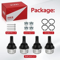 Upper & Lower Ball Joint Kit for Honda FourTrax 300 Foreman 400 TRX300 TRX400 4P