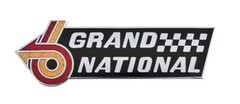 Buick Grand National Emblem Logo Steel Sign