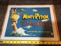 Monty Python and the Holy Grail Classic Comedy Movie Metal Tin Sign USA MADE ’04