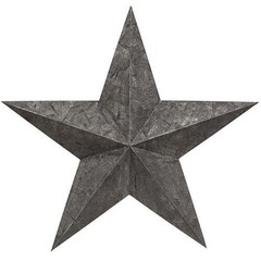 Metal Barn Star Wall Decor Rustic Farmhouse Outdoor 3D Large Multiple Sizes