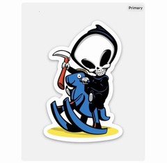 3” Blind Skateboards Sticker Vinyl Decal Matte Finish Dishwasher Safe