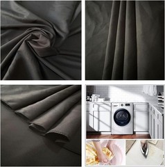 5x7ft Background Solid Black Backdrop Muslin Portrait Background Screen for Phot