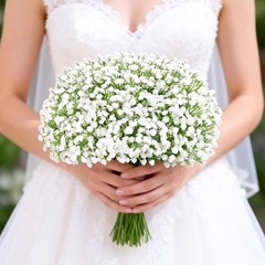 30Pcs Baby Breath Artificial Flowers Fake Babys Breath Gypsophila Flowers Bulk