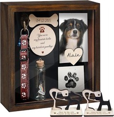 Pet Memorial Shadow Box Frame Of Loved Gifts Sympathy Gifts For Loss Of Dog Cat