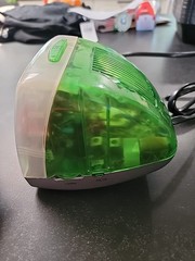 Electric Brand Alarm Clock AM FM Radio Transparent Green Model 4490 Rare Y2K