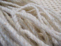 Wall Hanging, 30″ x 54″, Ivory Alpaca Wool, Thick Luxurious Texture, HOBO CHIC