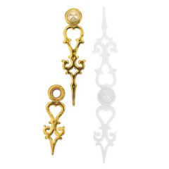 2 Sets Plastic Cuckoo Clock Hands Replacement Parts, Precise & Quiet Mechanical