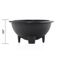10oz Black Salsa Serving Dish Dips Snacks Parties Taco Nights Easy Clean 6 Pack
