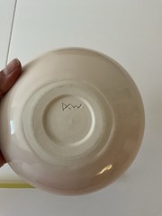 Pair Of Ceramic Pieces: 1 Handmade Bowl & 1 Vase (Appears handmade Also)