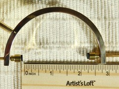 CALIPER Display Stand Adjustable Medium Size Gold Color
