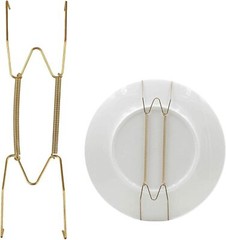Dish Display Plate Hangers 10PCS Wall Plate Spring Hook Holder Hanging Wire