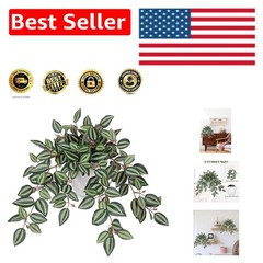 Stunning 18.5» Faux Plant with Cascading Vines – Ideal Gift for All Occasions