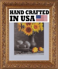 3-1/2″ Gold Ornate Picture Frame 11×14 12×18 16×20 24×36 30×40 36×36 + 3348-A897