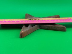 Cast Iron Star Vintage Rustic Farmhouse Barn Decor Architectural Accent