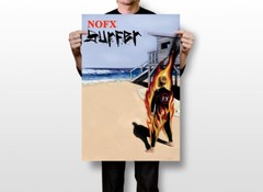 NOFX Surfer Punk Rock Band Art Wall Indoor Room Outdoor Poster – POSTER 20×30