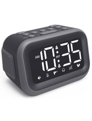 Acedeck Super Loud Alarm Clock: 115dB Dual Alarms and 6 Alarm Sounds for Heav…
