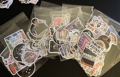 20 Pcs Book Stickers for Kindle Bookish Reading Booktok Stickers Adult Romance