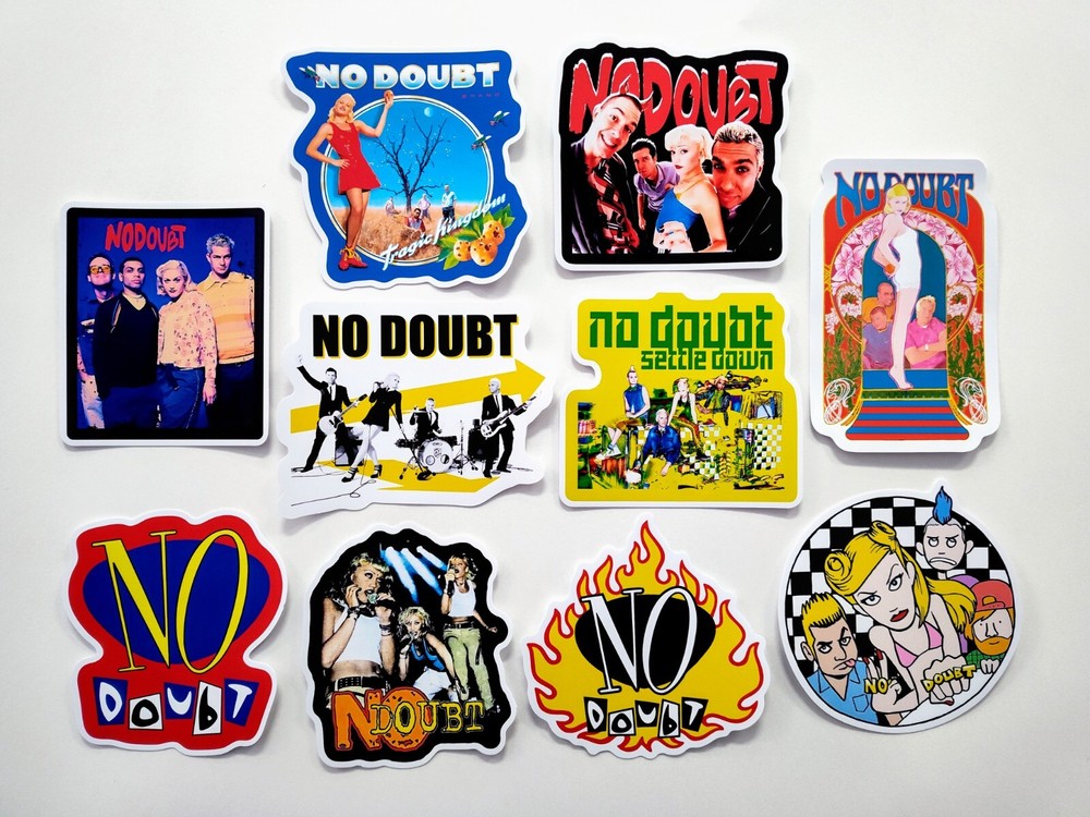 Sticker Pack (10 Vinyl Stickers) Ska Reggae Pop Punk Rock Band
