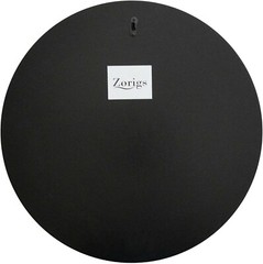 Zorigs – Handcrafted Turquoise Mosaic Mirror, 24″ Round Wall Mirror