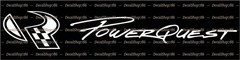 PowerQuest Powerboats -Sports- Car/SUV/Truck Vinyl Die-Cut Peel N’ Stick Decals